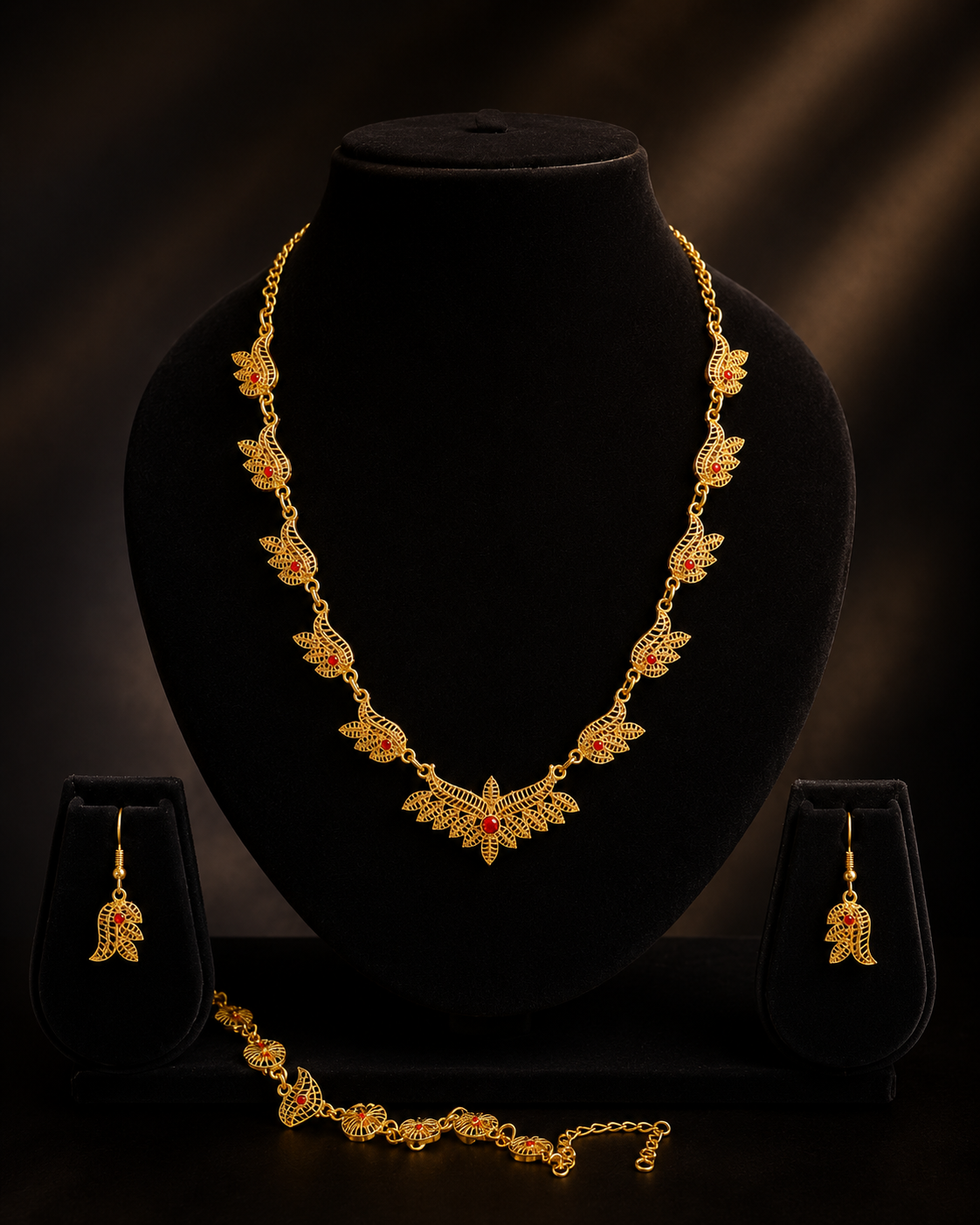Parure de bijoux - Haroussi - plaqué Or