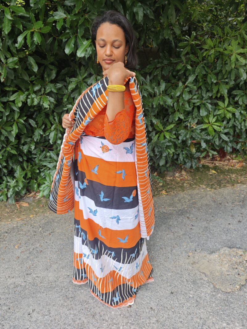 Ensemble Moina Ngnugni Orange & Body Orange – Image 3