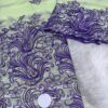 Salouva broderie violet - 100% cotton - Collection Bweni